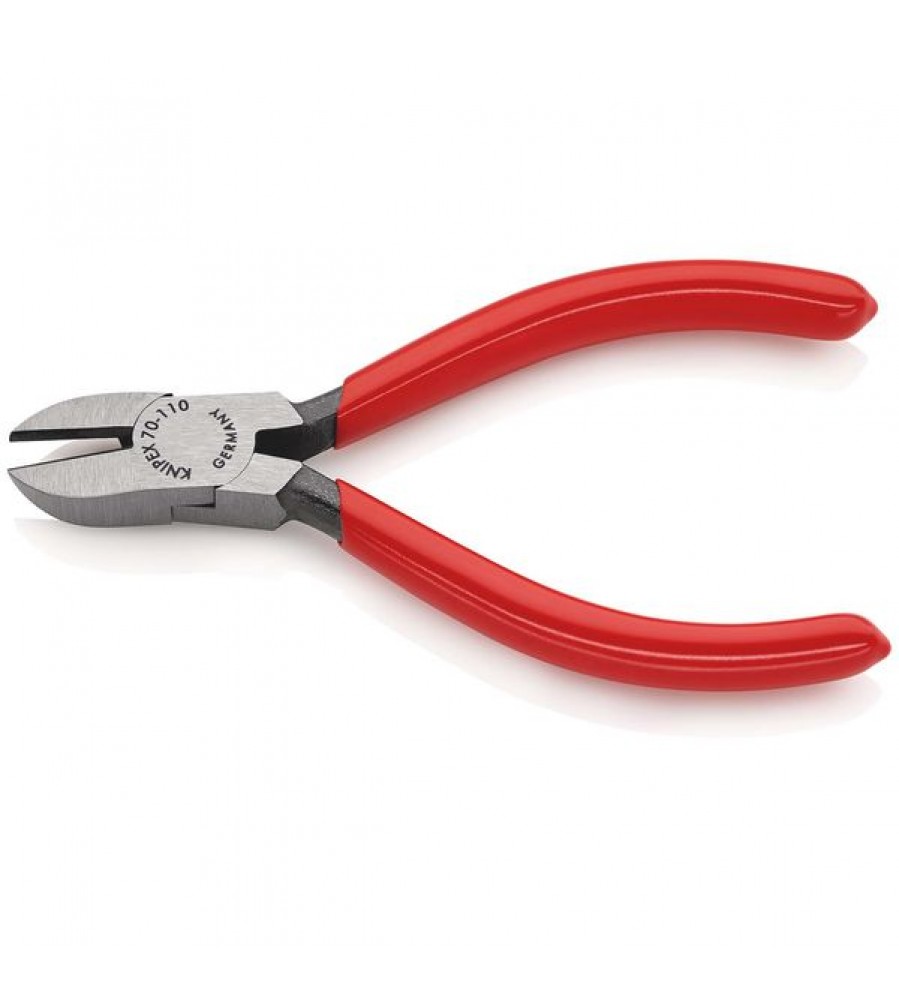 KNIPEX 70 01 110 Diagonal Cutter plastiku dengtas juodai atramentuotas 110 mm KNIPEX 70 01 110 Diagonal Cutter plastiku dengtas juodai atramentuotas 110 mm