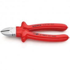 KNIPEX 70 07 180 izoliuotos šoninio kirpimo replės, 180 mm