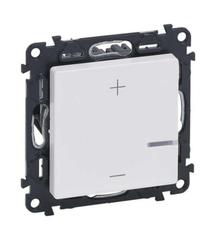 VALENA LIFE - DIMMER BE NEUTRALIŲ spaustuvų 125 BALTAS