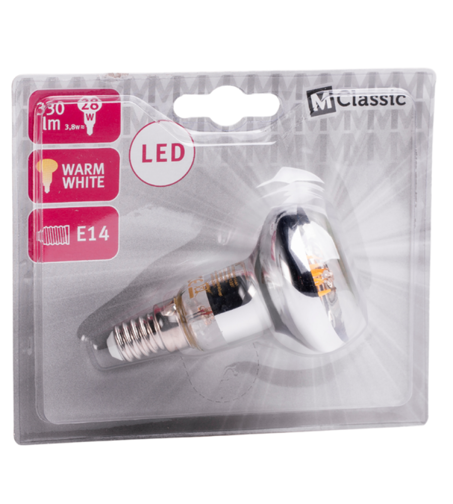 LED lemputė E14 3.8W R50 2700K 330lm CL