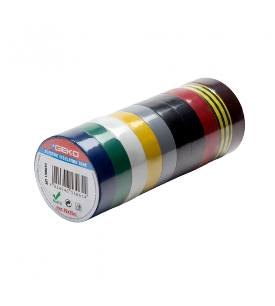 Izoliacinė juosta 19x25m BLACK 17000/64 GEKO