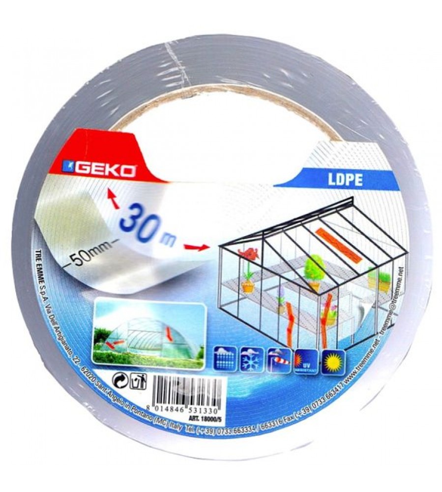 Izoliacinė juosta UV 50x30M 18000/5 GEKO