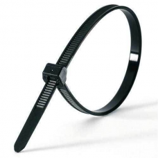 Kaklaraiščiai 4,5*290 BLACK (100vnt.) EL5317E Elematic
