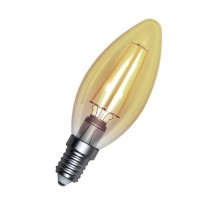 LED lemputė E14 4W B35 2200K GOLD SkyLighti