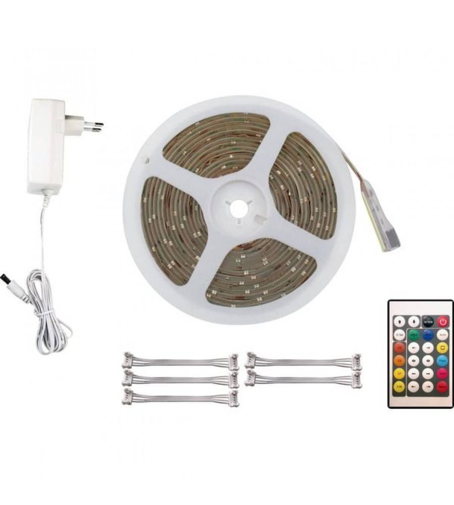 Shada skaitmeninė RGB LED juostelė, 12 V, 7,2 W/m