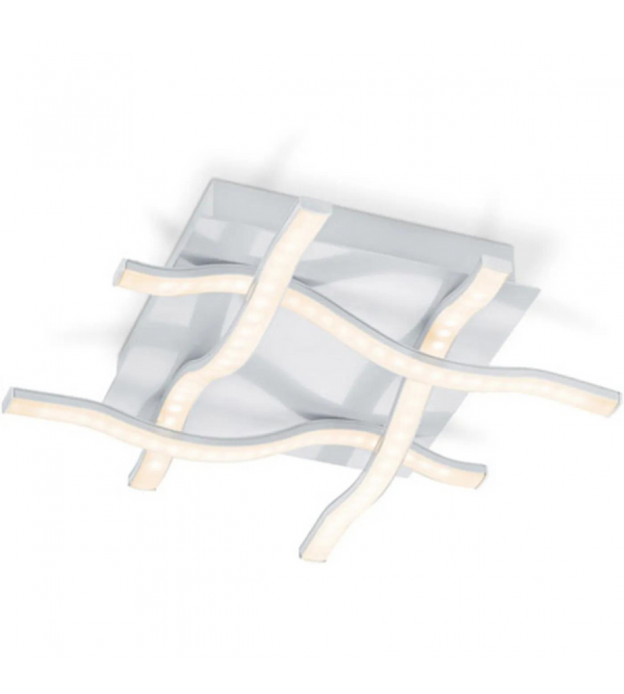 Lubinis šviestuvas Kvadratinis LED aliuminis 32cm 16W