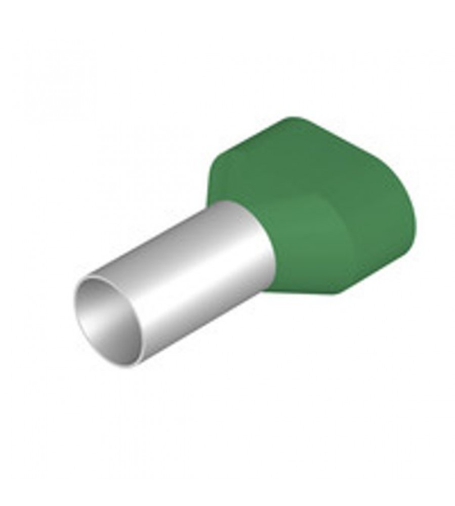 Vielos galo antgalis, Dvigubas vielos galo antgalis, 16 mm², Nuėmimo ilgis: 20 