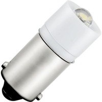 Ba9s Starled T10x23.5 24/28V 20mA AC/DC skaidriai balta 25 khz