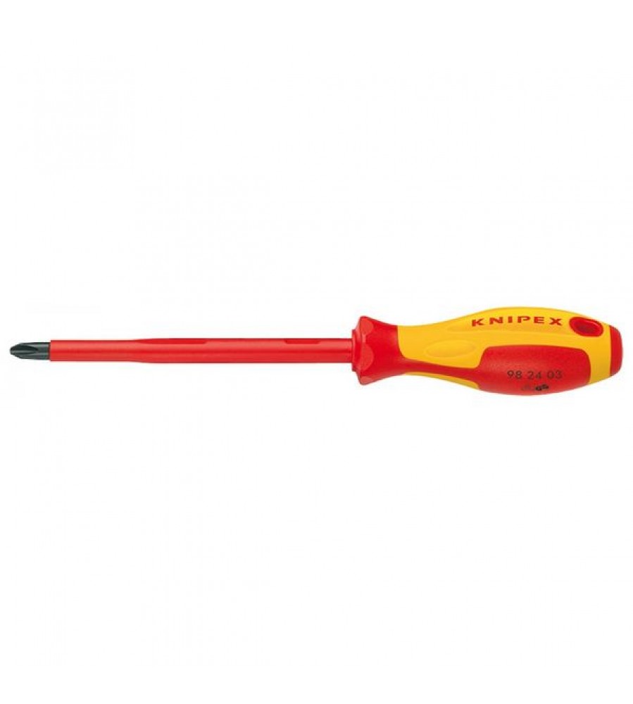 KNIPEX 98 24 00 izoliuotas kryžminis atsuktuvas PH0