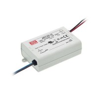 AC-DC Vieno išėjimo LED tvarkyklė Pastovi įtampa (CV); Išėjimas 12Vdc esant 2,1A 25W