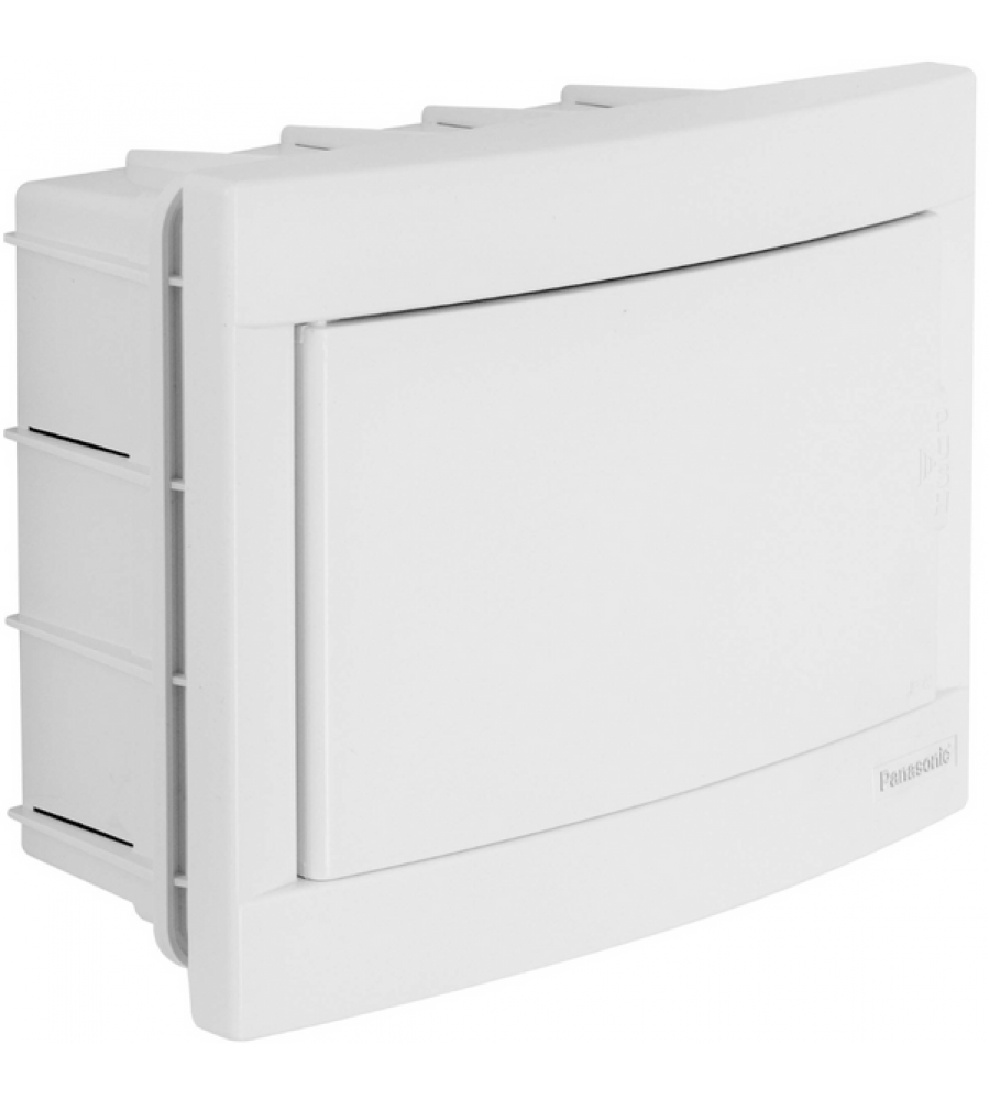 Panasonic Viko BQDT1081 – įleidžiamas skydelis, 8 moduliai, baltas dangtis
