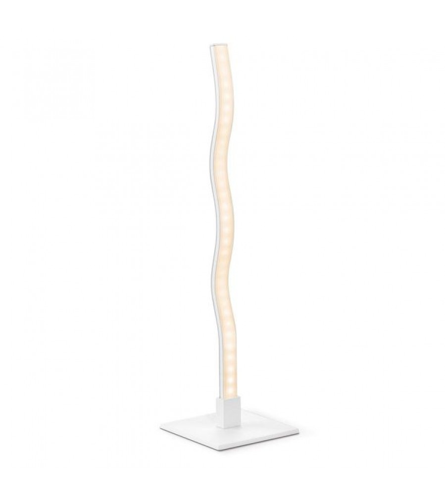 LED bazinė stalinė lempa ↕ 38 cm balta