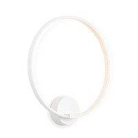 LED eclipse sieninis šviestuvas Ø 35 cm baltas