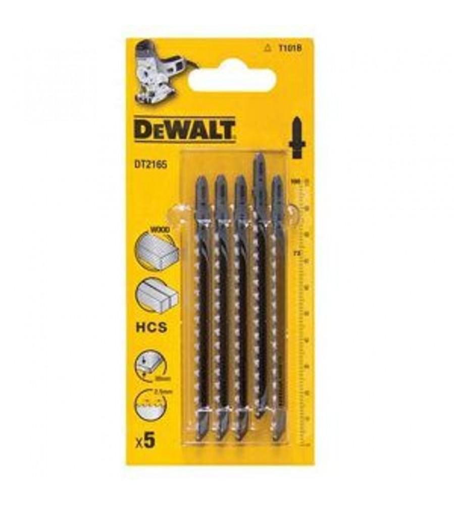Kotas dėlionės peilis HCS T (5 vnt) DT2165-QZ DeWALT