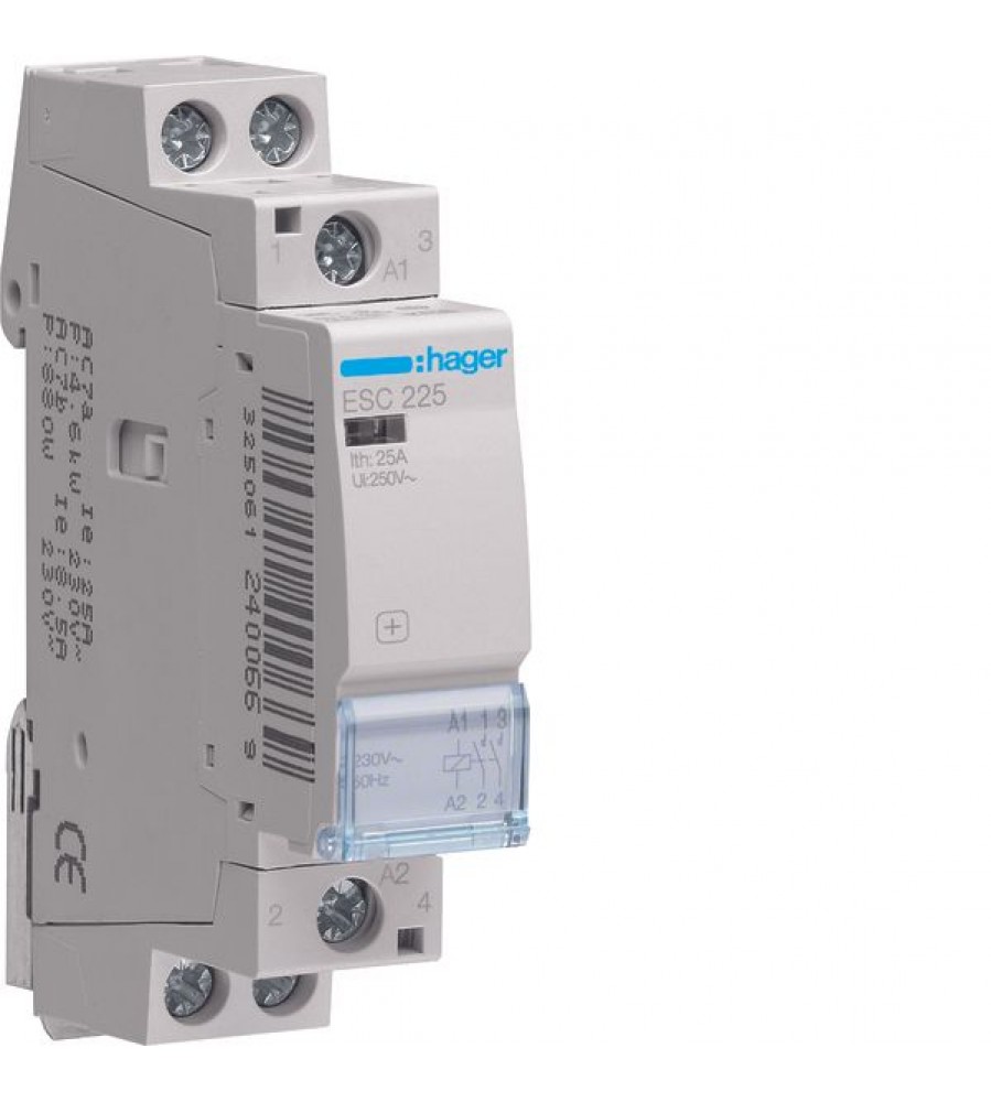Kontaktorius 25A, 2NO, 230V