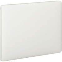 BTicino LINEA SPACE F315PB8 skydelio dalis su baltomis durelėmis, 8 modulių