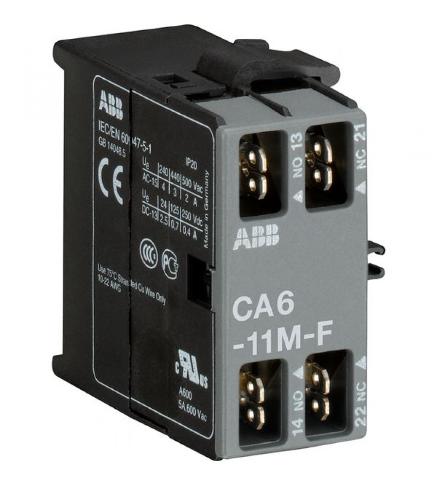 CA6-11E-F pagalbinis kontaktas