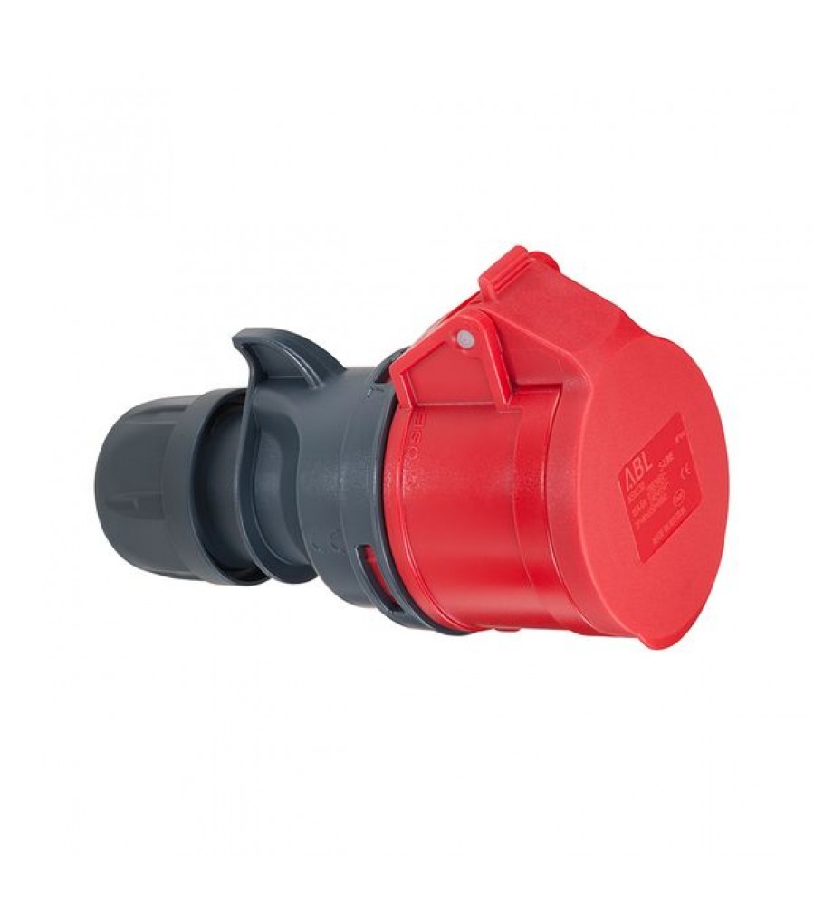 CEE jungtis, IP44, 32A, 3 polių, 230V, 6h, mėlyna