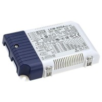 AC-DC daugiapakopė LED tvarkyklė Pastovi srovė (CC); Modulinis išėjimas 0,5A/0,6A/0,7A/0,9A/1,05A/1,4A; Pritemdymas su DALI & push; papildoma 12Vdc esant 50mA 60W