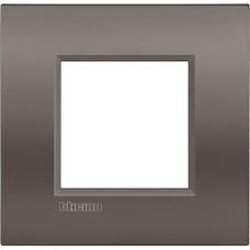 BTicino Livinglight AIR LNC4802CY rėmelis, 2 modulių, molio spalvos