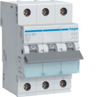 Automatinis jungiklis 3P 6kA C-0.5A 3M