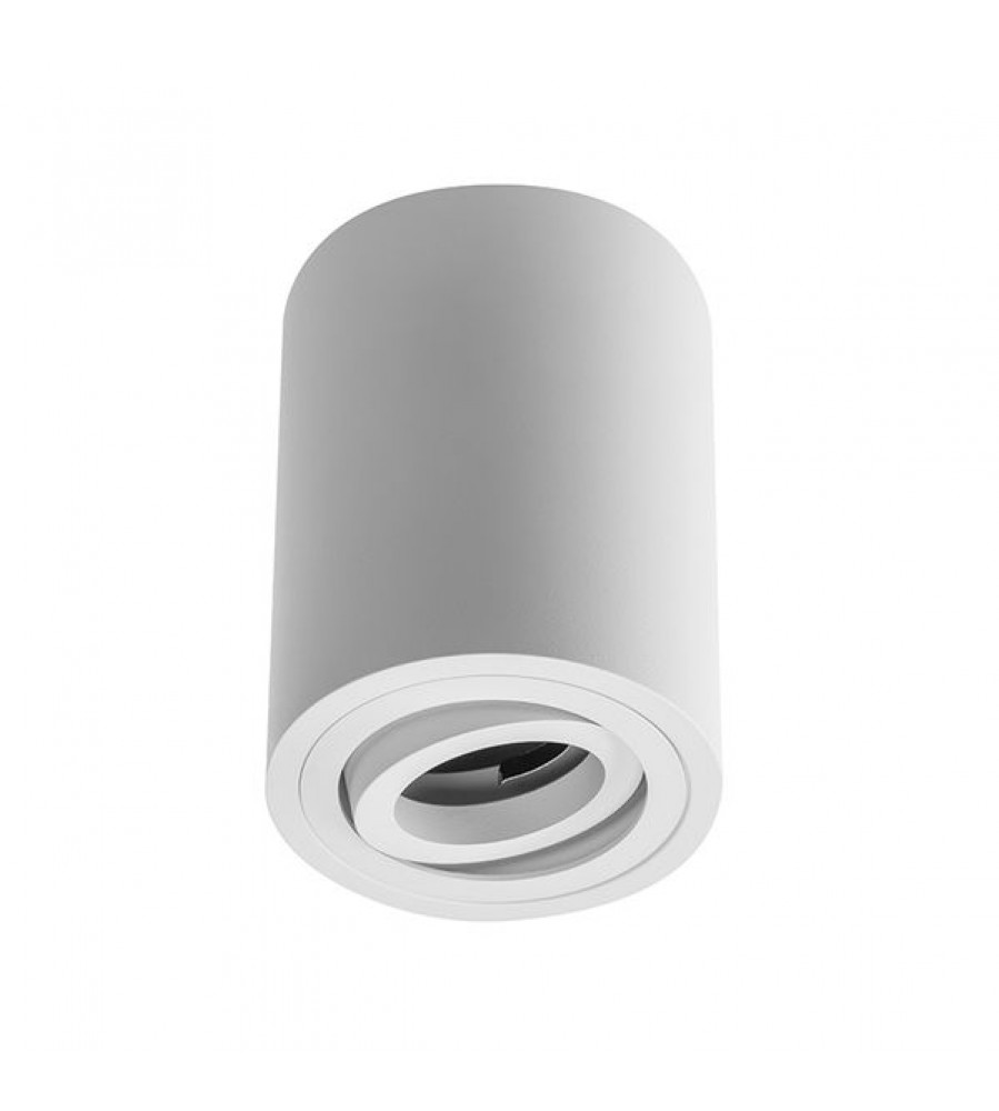 Ant lempos paviršiaus montuojamas SENSA, aliuminis, 85x115, IP20, maks. 50W, apvalus, baltas korpusas Ant lempos paviršiaus montuojamas SENSA, aliuminis, 85x115, IP20, maks. 50W, apvalus, baltas korpusas