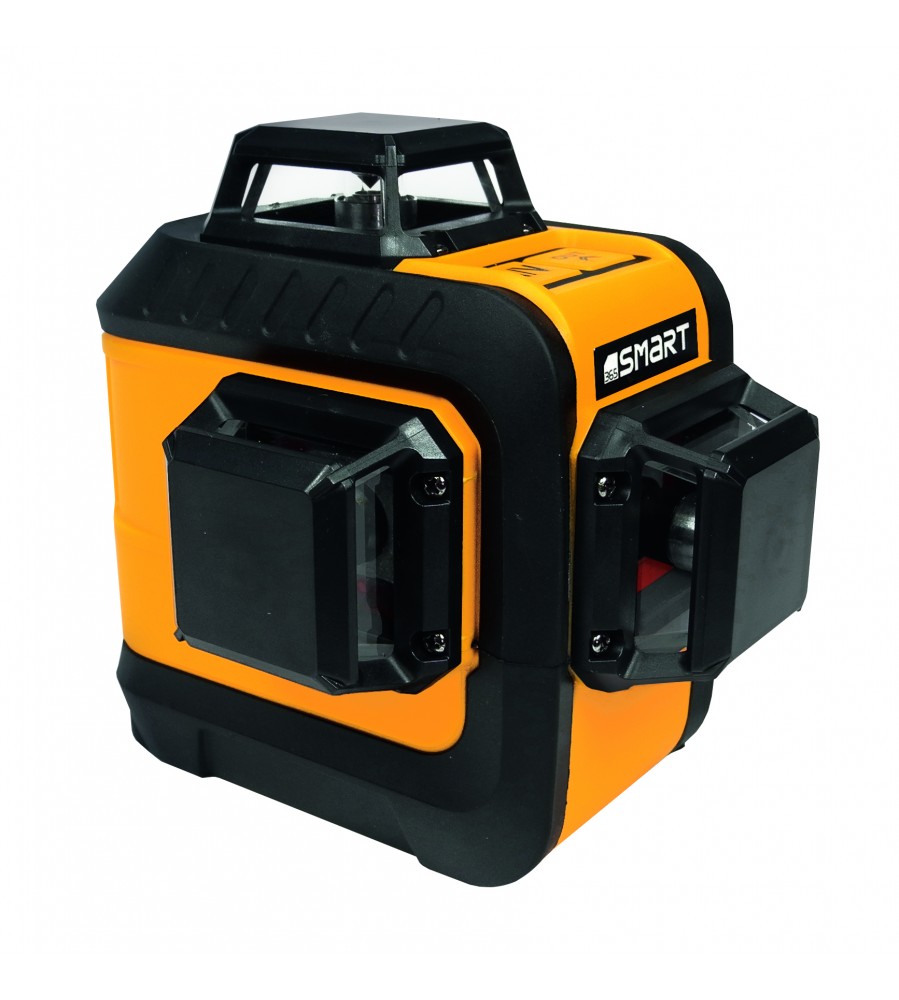 SMART365 SM‑06‑03015R – Raudonas 3D lazerinis niveliatorius, 15 m
