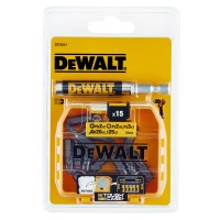 TicTac antgalių rinkinys + magnetinis laikiklis, 16 dalių, Dewalt [DT71511-QZ] 