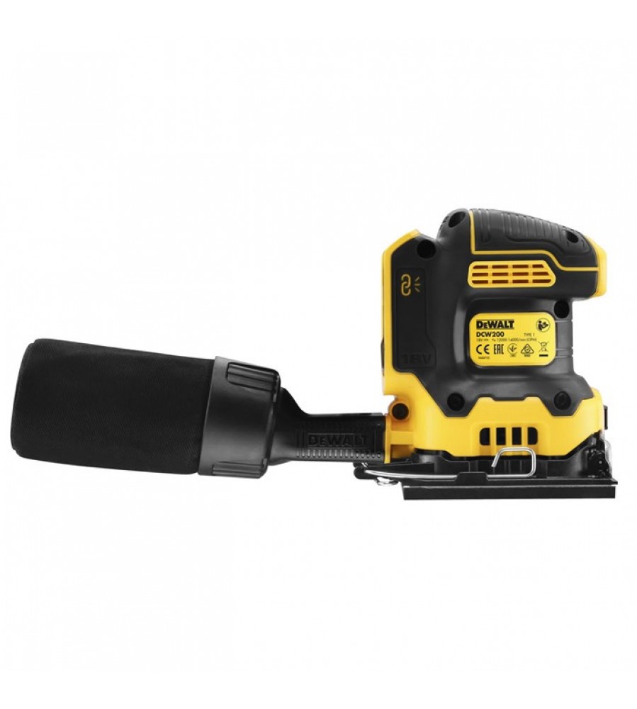 DeWALT DCW200N‑XJ 18 V XR bevielis bešepetėlinis šlifuoklis