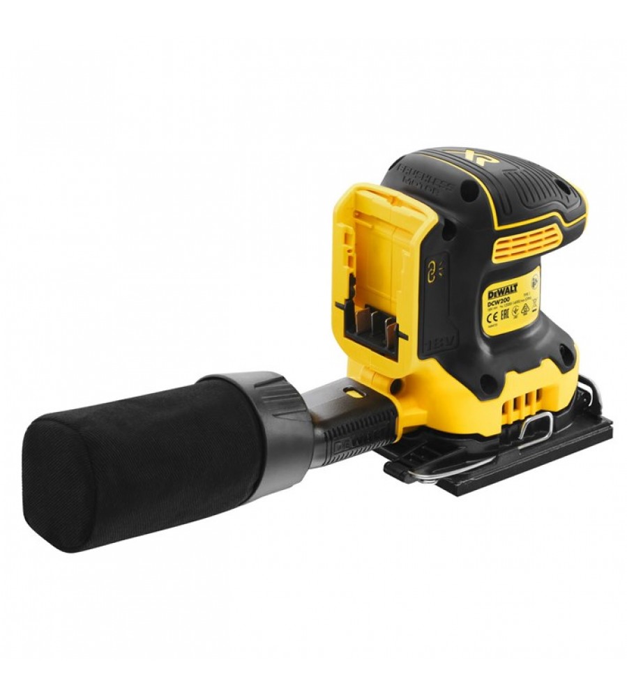 DeWALT DCW200N‑XJ 18 V XR bevielis bešepetėlinis šlifuoklis