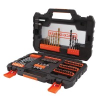 76 vnt. grąžtų, antgalių ir galvučių rinkinys 1/4" BLACK+DECKER [A7231-XJ]