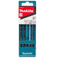Dėlionės ašmenys medienai, plastikui, fanerai ir metalui pjauti, 5 vnt. Makita [B-48527]