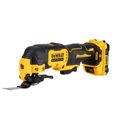 Akumuliatorinis daugiafunkcis įrankis 12 V ličio jonų 2 x 2,0 Ah DeWalt [DCS353D2-QW] lagaminas TStak