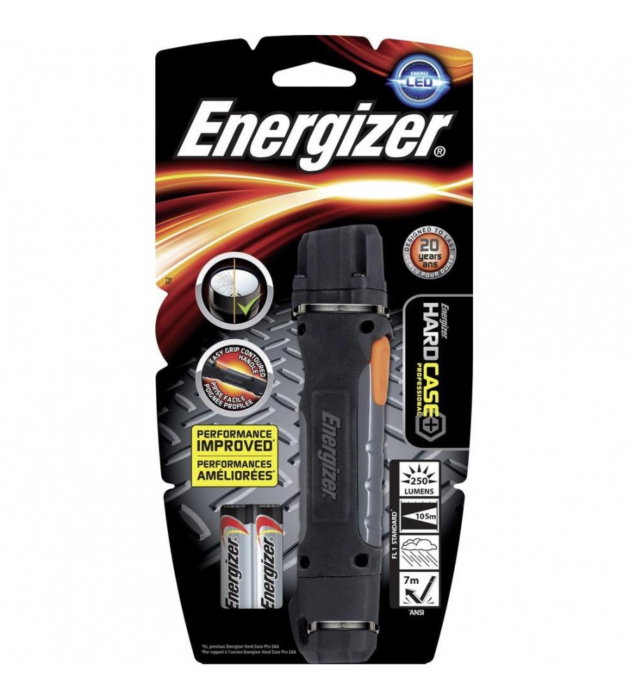 Profesionalus „Energizer“ žibintuvėlis su „MAKITA“ logotipu ir kietu dėklu