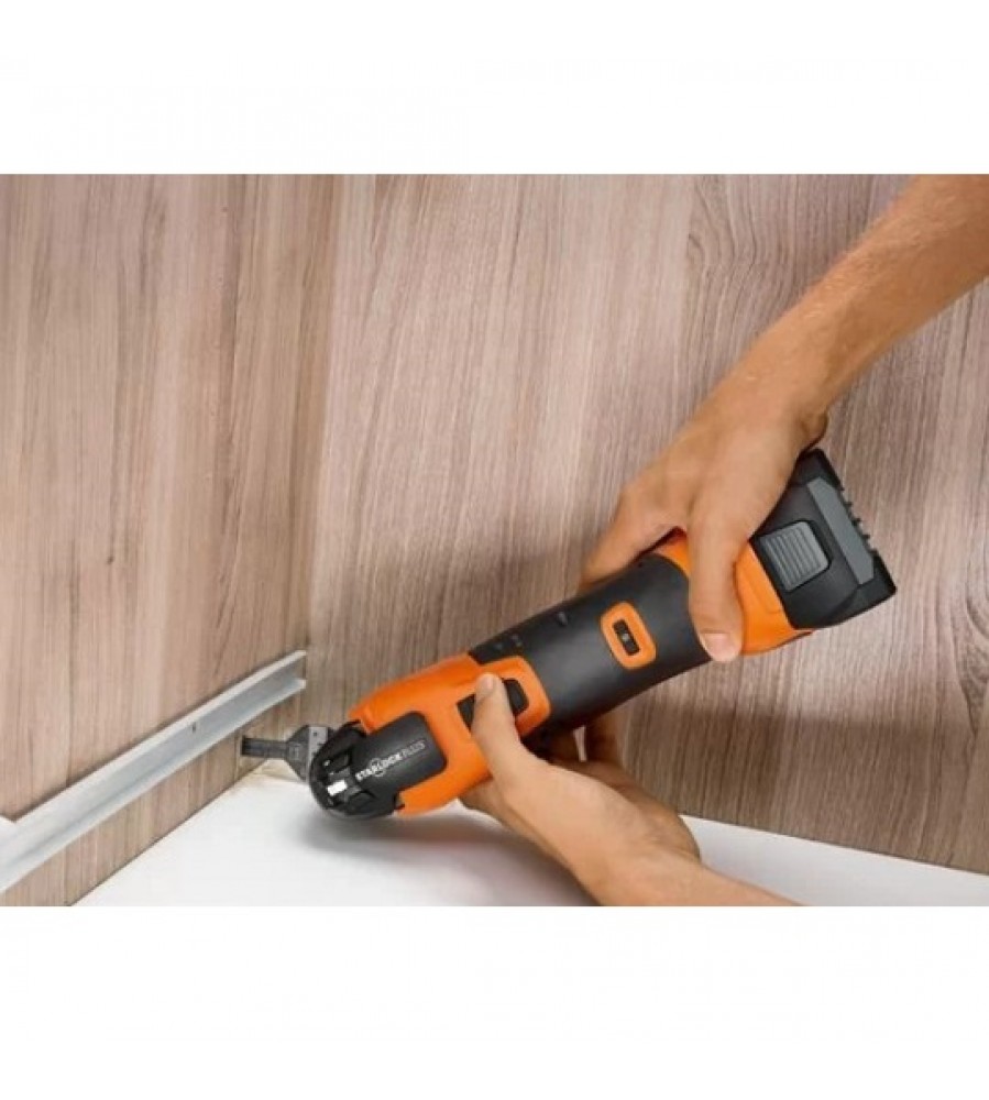 18 V „Multimaster AMM 500 PLUS TOP AS“ akumuliatorinis osciliacinis daugiafunkcis įrankis, „Fein“ [71293863000] + USB adapteris