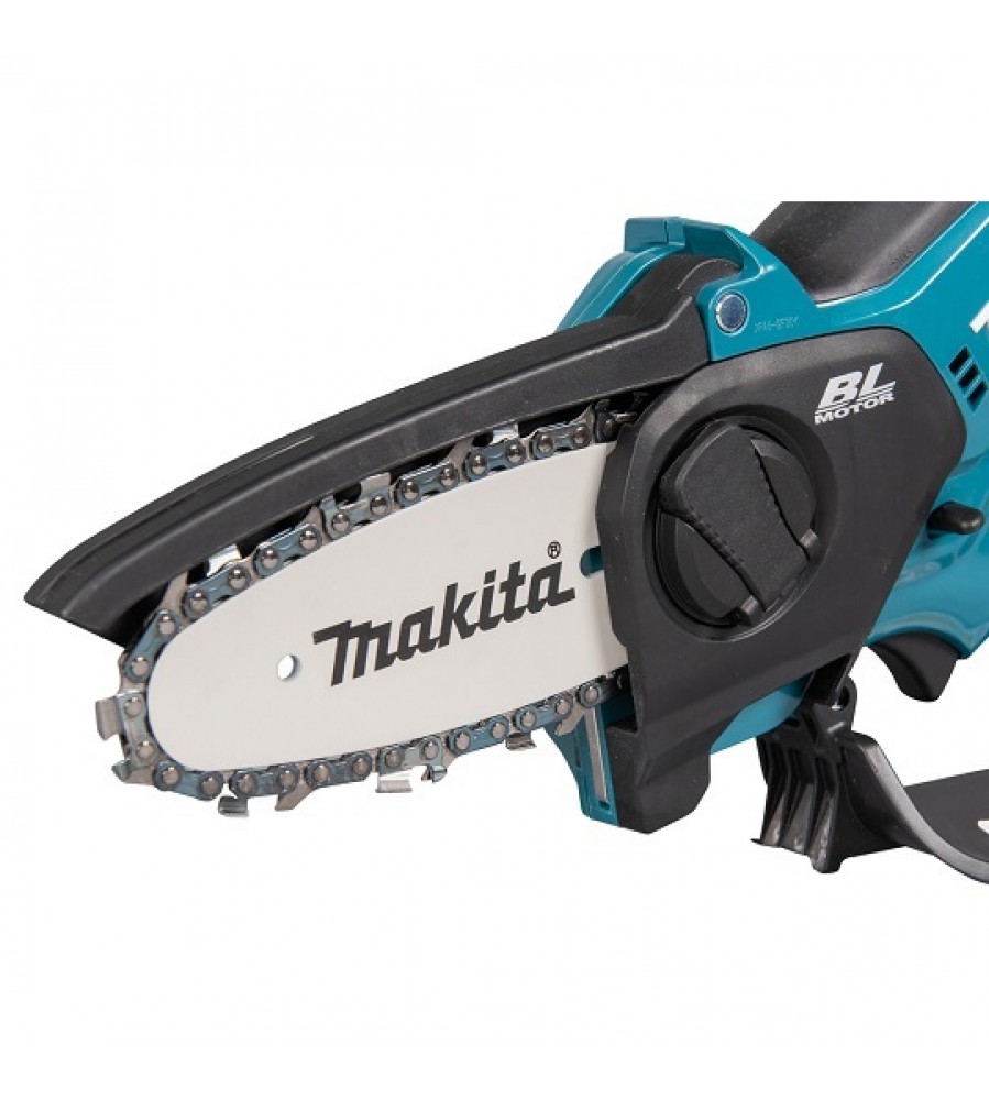 akumuliatorinis grandininis pjūklas 10cm, 18V, Makita [DUC101SF01] 3,0Ah, Li-Ion, LXT