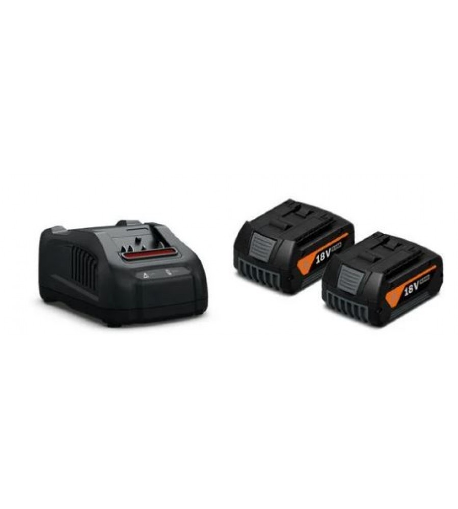 2 akumuliatorių rinkinys 18 V, 5,0 Ah + įkroviklis Fein [92604246010]