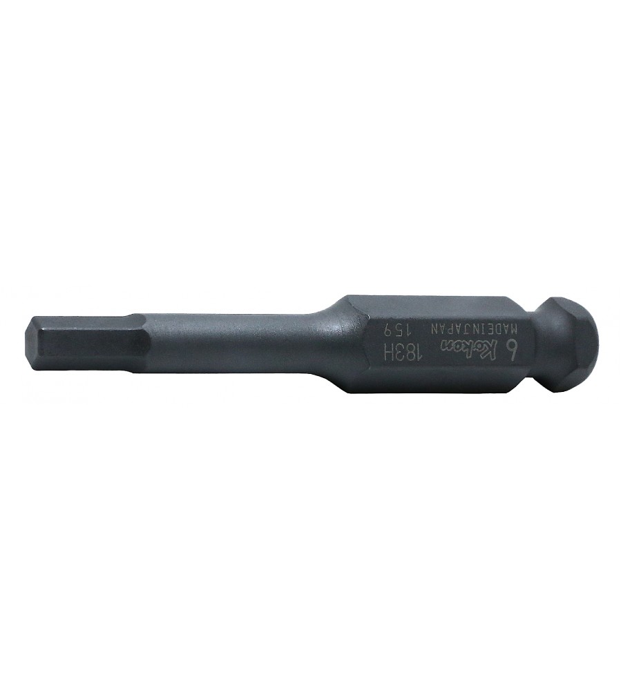 7/16 colio antgalis šešiabriauniams varžtams, 12/75 mm KOKEN [183H-75 12]
