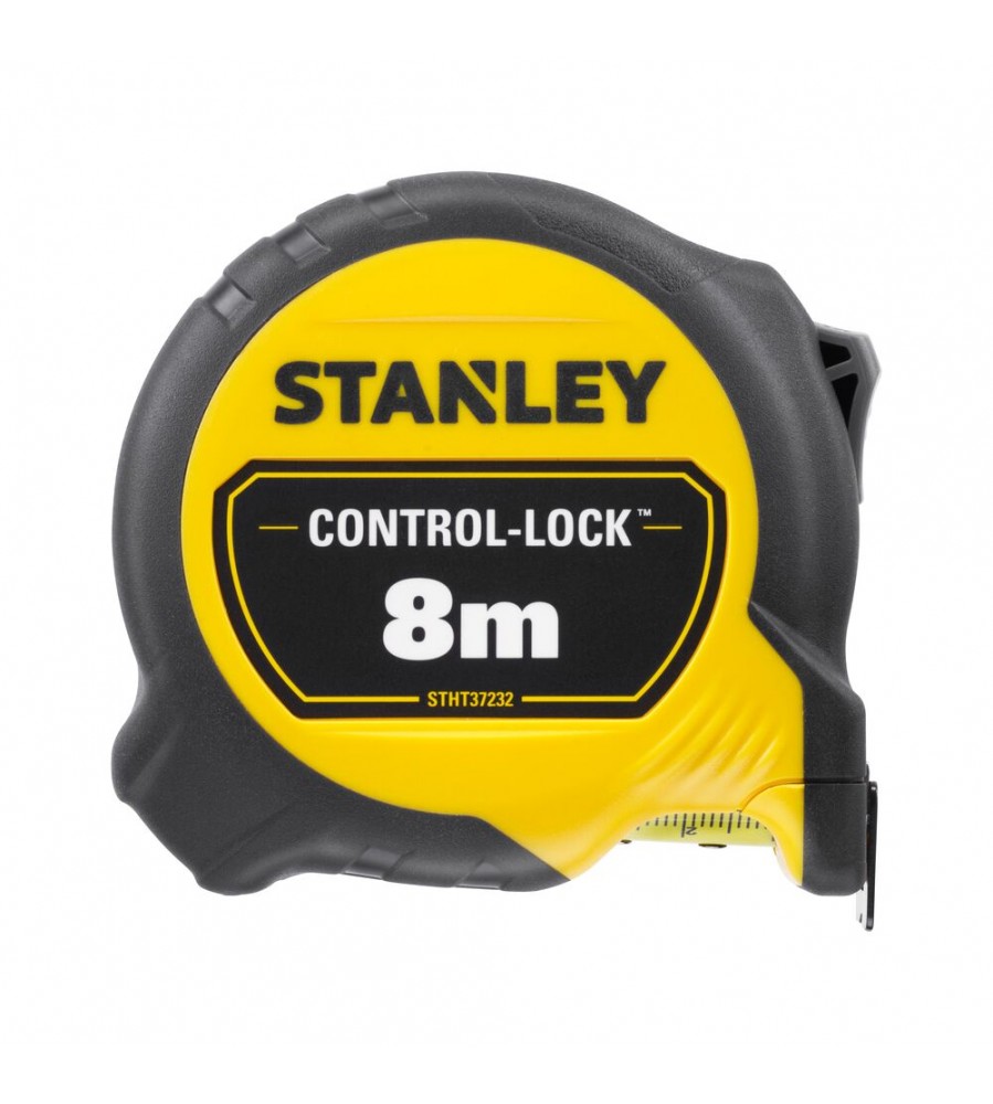 8 m plieninė matavimo juosta „Stanley“ [STHT37232-0] „Control-Lock“