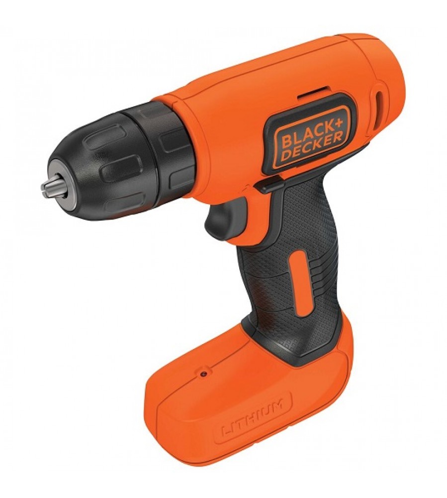 Akumuliatorinis gręžtuvas 7,2 V, „Black+Decker“ [BDCD8-QW] 1,5 Ah, ličio jonų