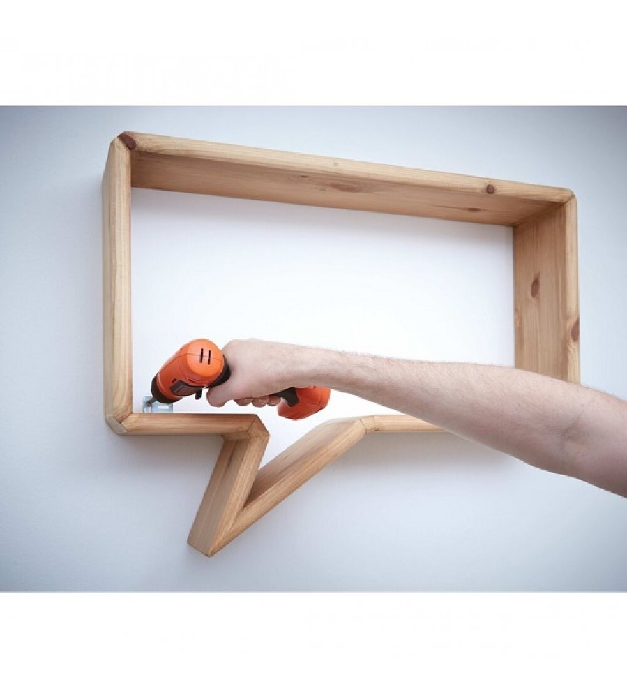 Akumuliatorinis gręžtuvas 7,2 V, „Black+Decker“ [BDCD8-QW] 1,5 Ah, ličio jonų
