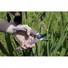 Floristinės žirklės, pjovimo skersmuo 10 mm, Bahco [P123-LILAC-B6], violetinės rankenos