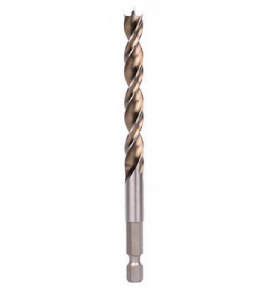 4 vnt. spiralinių grąžtų medienai rinkinys, 3–6 mm, ATM 4, „Timber Twist Alpen“ [0067500004100]