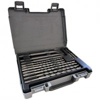 12 grąžtų ir kaltų rinkinys betonui SDS+, F4 Forte, KIT-12, Alpen [0000500112100]