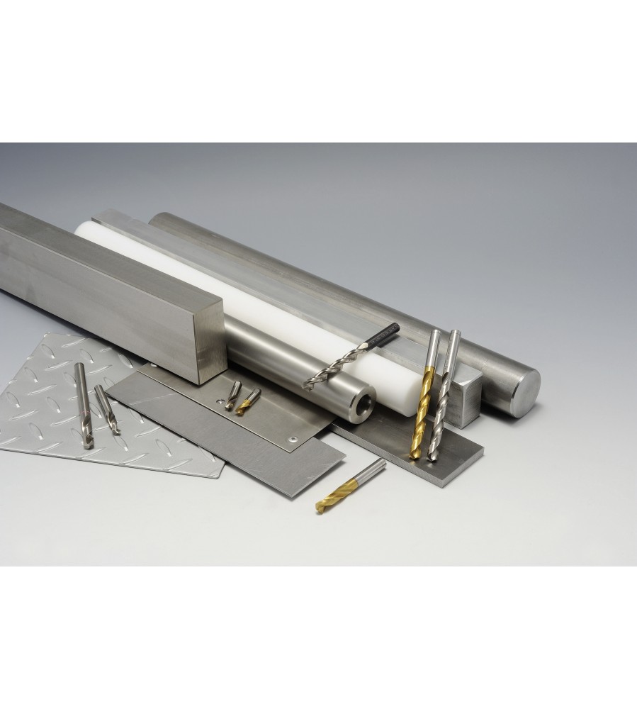6 kobalto grąžtų metalui HSS-Co, Alpen TM-6 rinkinys [0000100606100]