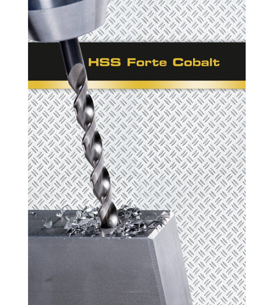 Metalo grąžtas, kobalto plienas 8,5 mm, HSS-Co Forte ALPEN [0061100850100]