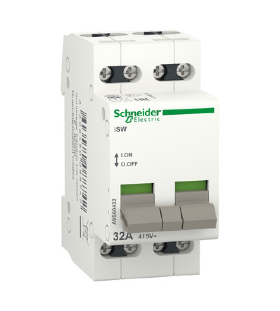 Schneider Electric A9S60432 jungiklis-atjungiklis, 4P, 32 A